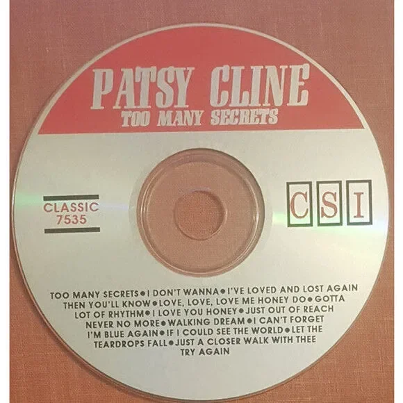 Patsy Cline - Too Many Secrets (CD) (VG+) - Picture 3 of 3